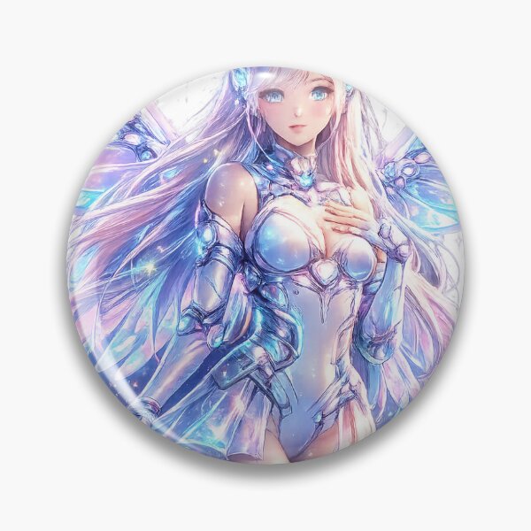 Item preview, Cyber Angel Neon Aesthetic Sticker designed and sold by blossomfun.