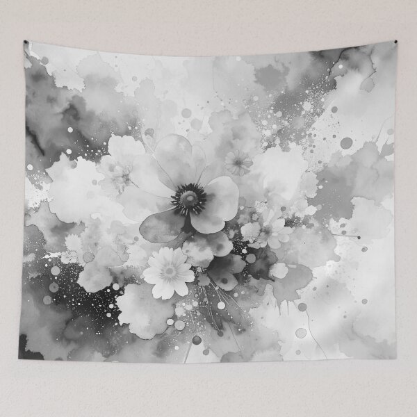 Item preview, Floral Ink Wash designed and sold by WeaveSphere.