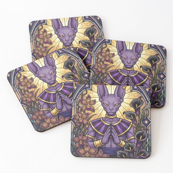Item preview, Celestial Feline Stained Glass designed and sold by Thunderbelts.