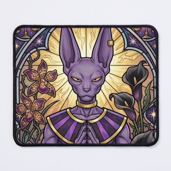 Item preview, Celestial Feline Stained Glass designed and sold by Thunderbelts.