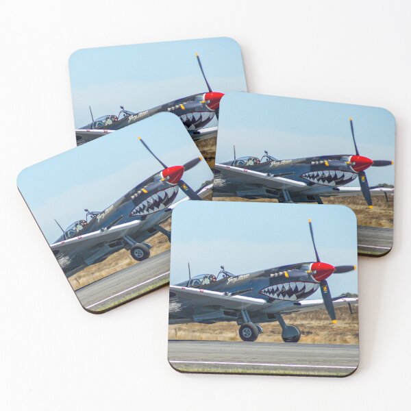 Item preview, RAAF Supermarine Spitfire Mk VIII A58-758 – WWII Military Warbird Art designed and sold by Ross.A.Campbell.