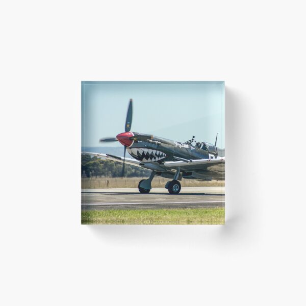 Item preview, RAAF Supermarine Spitfire Mk VIII A58-758 – WWII Military Warbird Art designed and sold by Ross.A.Campbell.