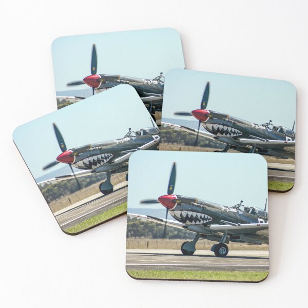 Item preview, RAAF Supermarine Spitfire Mk VIII A58-758 – WWII Military Warbird Art designed and sold by Ross.A.Campbell.