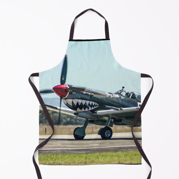 Item preview, RAAF Supermarine Spitfire Mk VIII A58-758 – WWII Military Warbird Art designed and sold by Ross.A.Campbell.