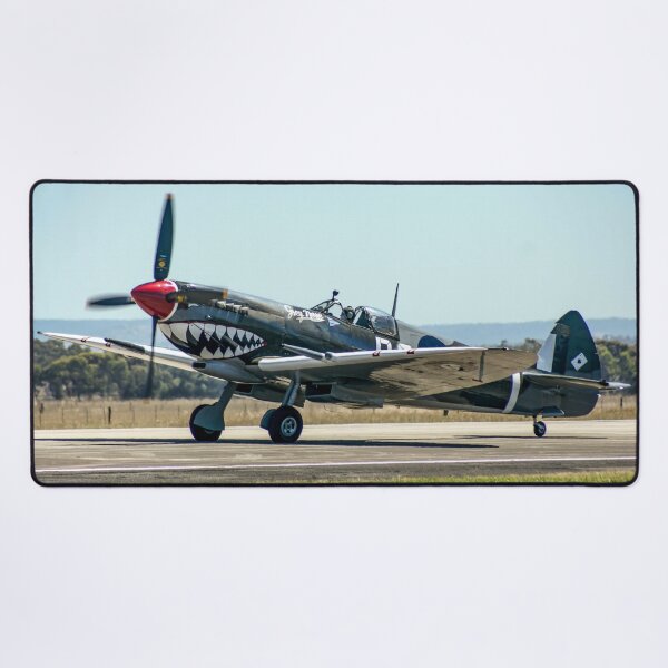 Item preview, RAAF Supermarine Spitfire Mk VIII A58-758 – WWII Military Warbird Art designed and sold by Ross.A.Campbell.