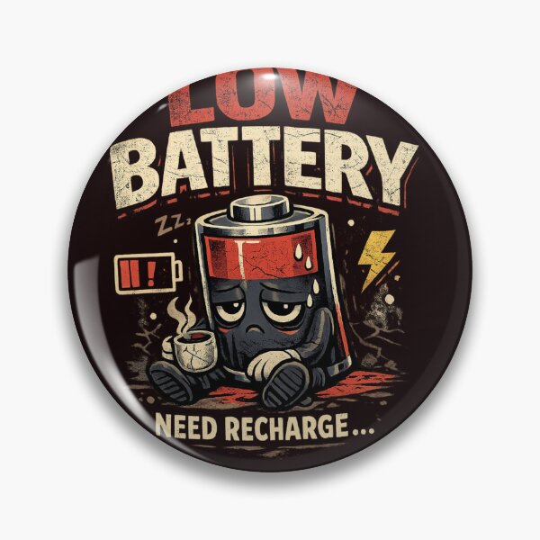 Item preview, Low Battery Mode — Coffee Needed designed and sold by ivodanivan.