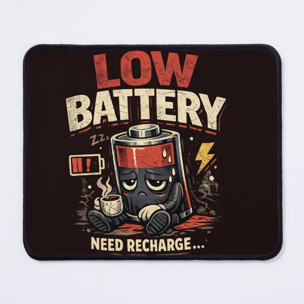 Item preview, Low Battery Mode — Coffee Needed designed and sold by ivodanivan.