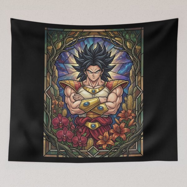 Item preview, Primal Saiyan Stained Glass designed and sold by Thunderbelts.