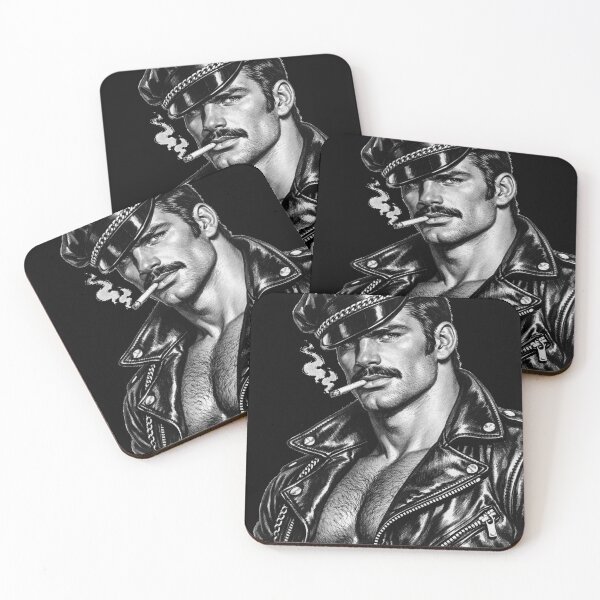 Item preview, Gay Leather Biker Series Call Me Daddy Leder Pride Graphic Design designed and sold by ItsAKinkThing.