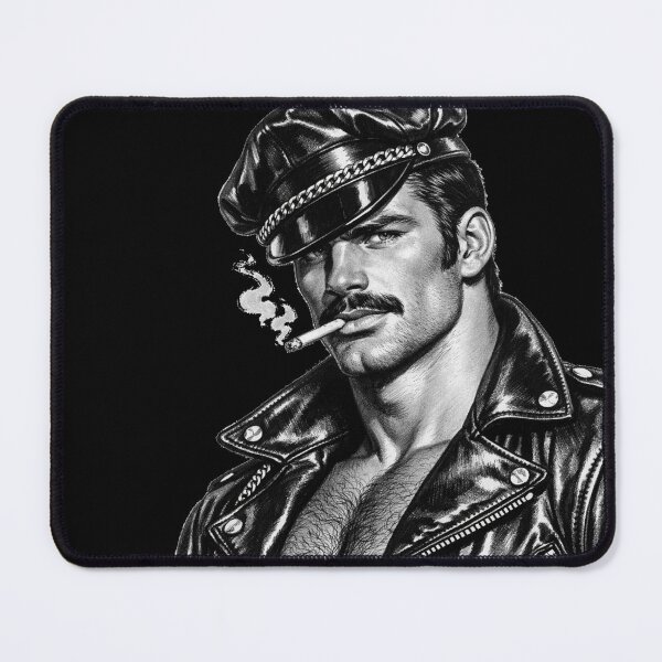 Item preview, Gay Leather Biker Series Call Me Daddy Leder Pride Graphic Design designed and sold by ItsAKinkThing.