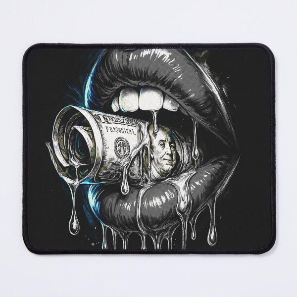 Item preview, Greed and Desire – Dripping Money Mouth Artwork designed and sold by E4ST-INDUSTRIES.