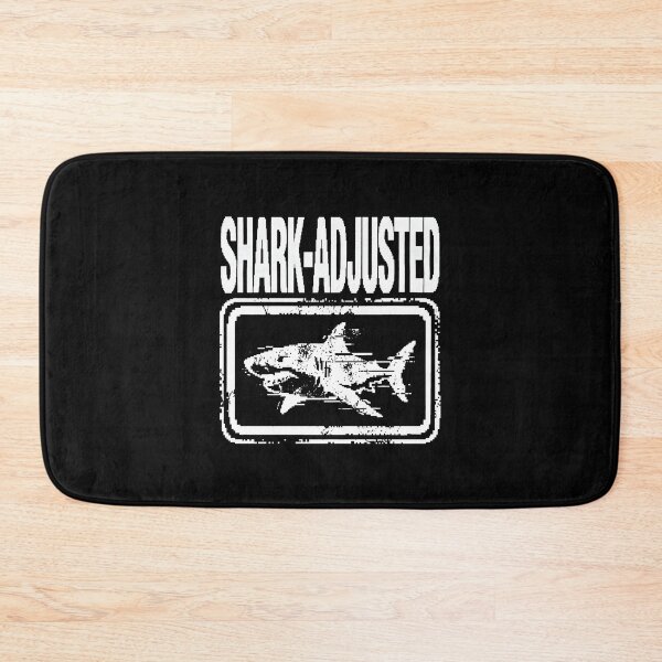 Item preview, Grungy Glitch Shark-Adjusted Graphic Style for Ocean Enthusiasts designed and sold by SplashTastic.