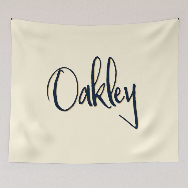 Item preview, OAKLEY personalized type design designed and sold by CharlottePlaceArt.