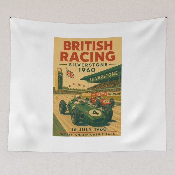 Item preview, British Racing 1960 – Vintage  Racing designed and sold by Fleetwood1994.