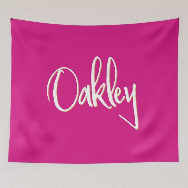 Item preview, OAKLEY personalized type design designed and sold by CharlottePlaceArt.