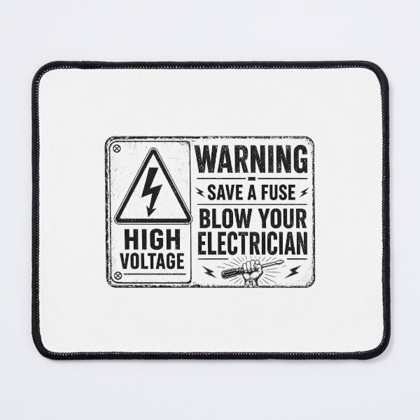 Item preview, Save A Fuse Blow Your Electrician designed and sold by zoes-ink.