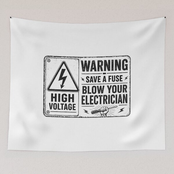 Item preview, Save A Fuse Blow Your Electrician designed and sold by zoes-ink.