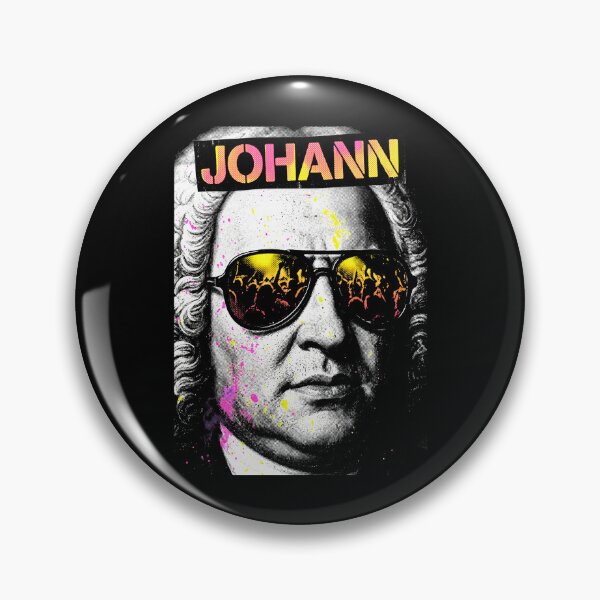 Item preview, Johann Sebastian Bach Funny Composer Retro Pop Art Music designed and sold by GrandeDuc.