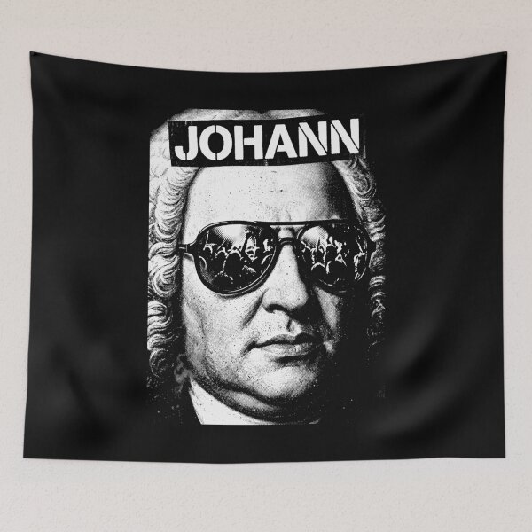 Item preview, Johann Sebastian Bach Funny Composer Retro Pop Art Music designed and sold by GrandeDuc.