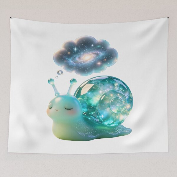 Item preview, Dreaming Emerald Snail designed and sold by ABYSSLAB.