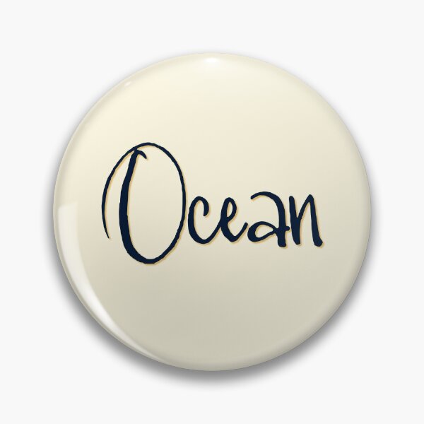 Item preview, OCEAN personalized type design designed and sold by CharlottePlaceArt.