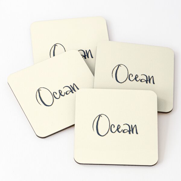 Item preview, OCEAN personalized type design designed and sold by CharlottePlaceArt.
