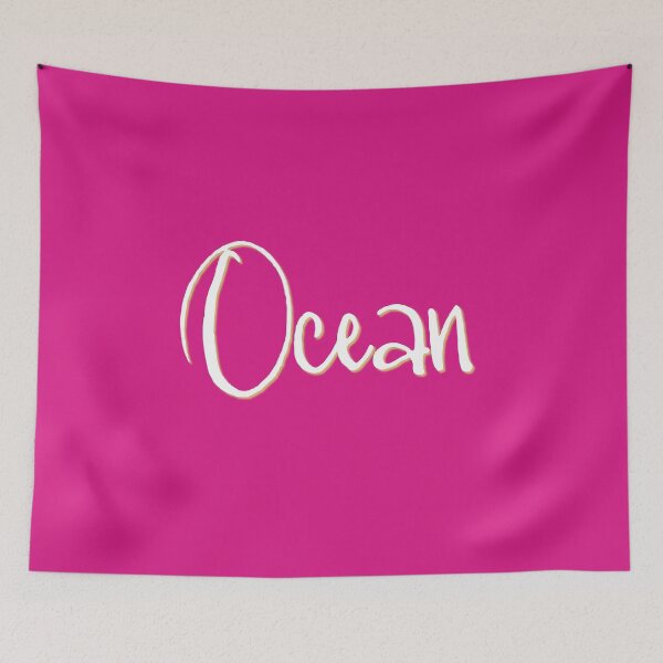 Item preview, OCEAN personalized type design designed and sold by CharlottePlaceArt.