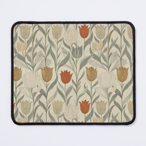 Item preview, Tulip Botanical Print — Terracotta and Sage Floral Wall Art — Heritage Style designed and sold by BestVarieties.