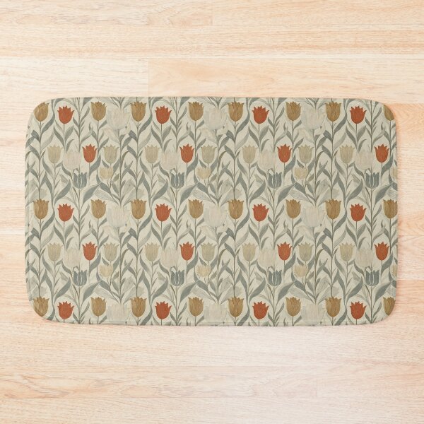 Item preview, Tulip Botanical Print — Terracotta and Sage Floral Wall Art — Heritage Style designed and sold by BestVarieties.