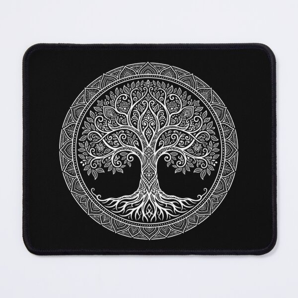 Item preview, Minimalist Tree of Life Mandala Tattoo Style Design designed and sold by LuisWorks.