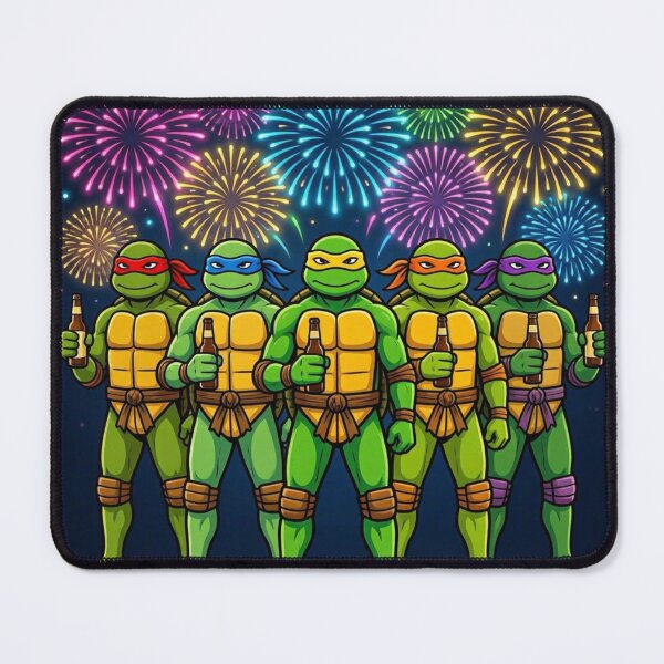 Item preview, 4th Of July with the Ninja Turtles designed and sold by Resilient Roots Customs Oakland.