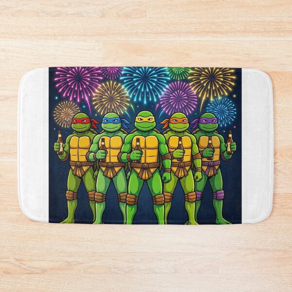 Item preview, 4th Of July with the Ninja Turtles designed and sold by Resilient Roots Customs Oakland.
