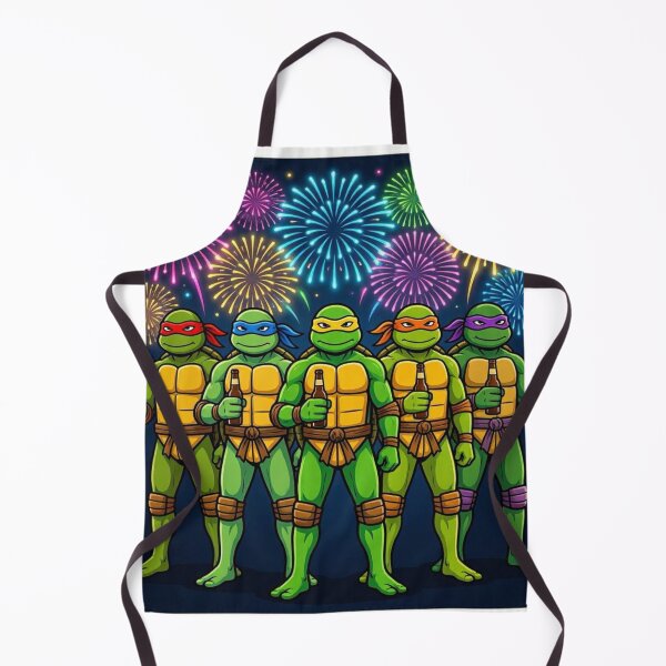 Item preview, 4th Of July with the Ninja Turtles designed and sold by Resilient Roots Customs Oakland.