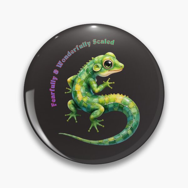 Item preview, Fearfully & Wonderfully Scaled Cute Gecko Shirt | Christian Reptile Lover Design designed and sold by Ashes to Artistry.