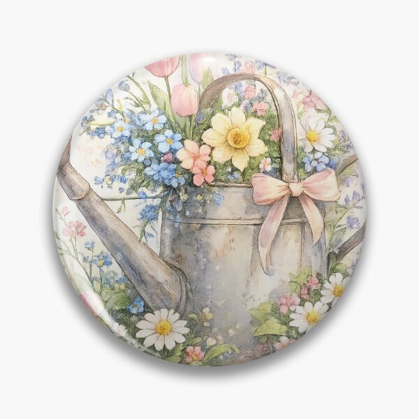 Item preview, Spring Blossom Watering Can Sticker designed and sold by blossomfun.