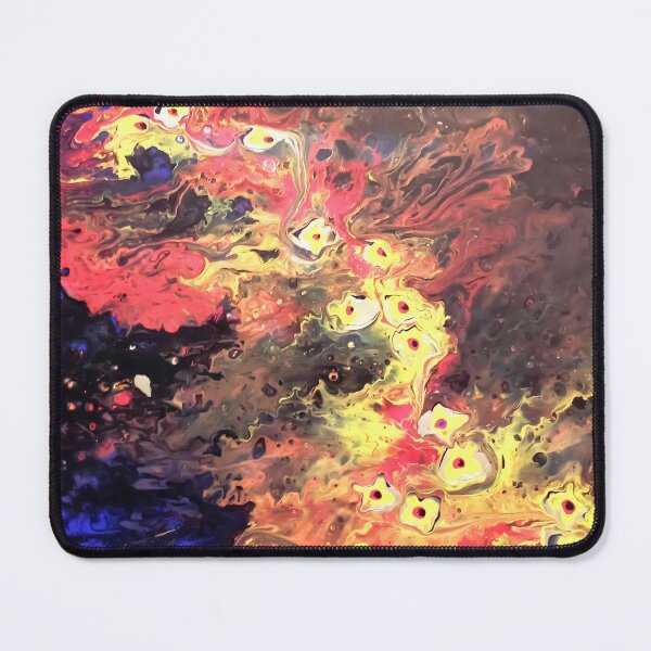 Item preview, Boccioli Dorati Astratti in Rosso e Blu designed and sold by Verdiami.