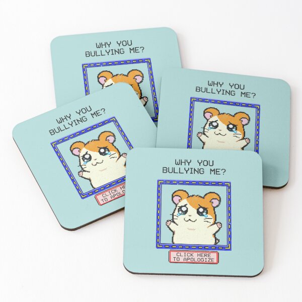 Item preview, Crying Pixel Hamster Meme Humor designed and sold by AwesomeBeyondLimits.