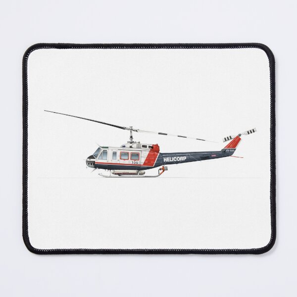 Item preview, BELL 205 - UH-1H IROQUOIS HUEY VH-NNN HELICORP designed and sold by Grubby Fingers Aircraft Illustration.