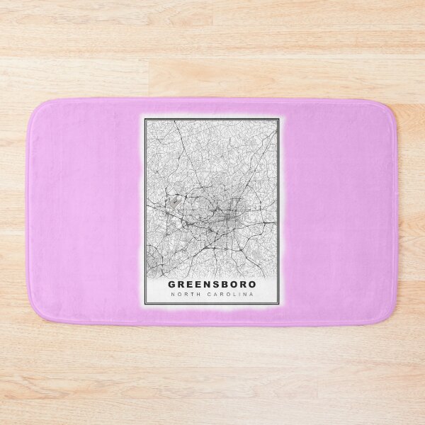 Item preview, Minimalist Greensboro Map designed and sold by Tamas Das.