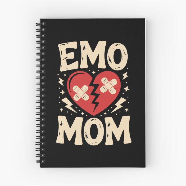 Item preview, Emo Mom Broken Heart Mothers Day Gift for Alternative Mum designed and sold by Say It With Ink.