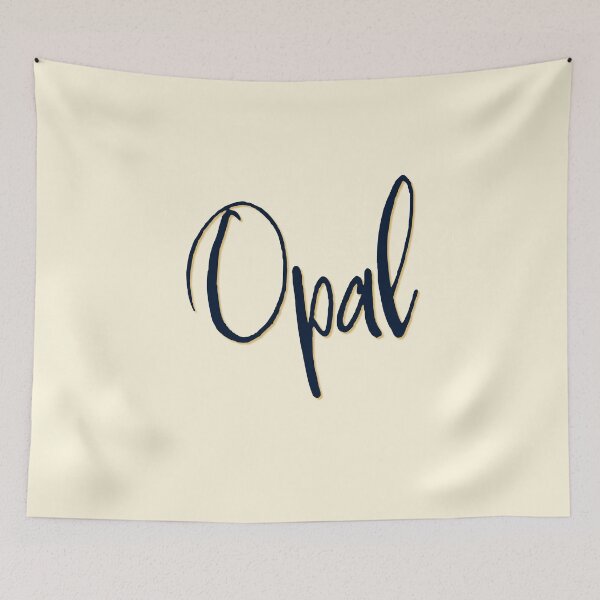Item preview, OPAL personalized type design designed and sold by CharlottePlaceArt.