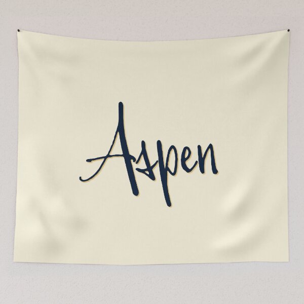 Item preview, ASPEN personalized type design designed and sold by CharlottePlaceArt.