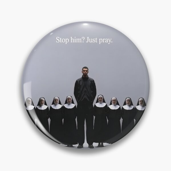 Item preview, Wembanyama San Antonio Spurs Stop him just pray nuns designed and sold by VortexdagoArt.
