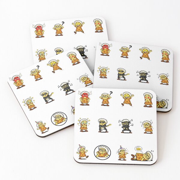 Item preview, Funny Grandma Character Sticker Pack Emojis designed and sold by RamyGallery.