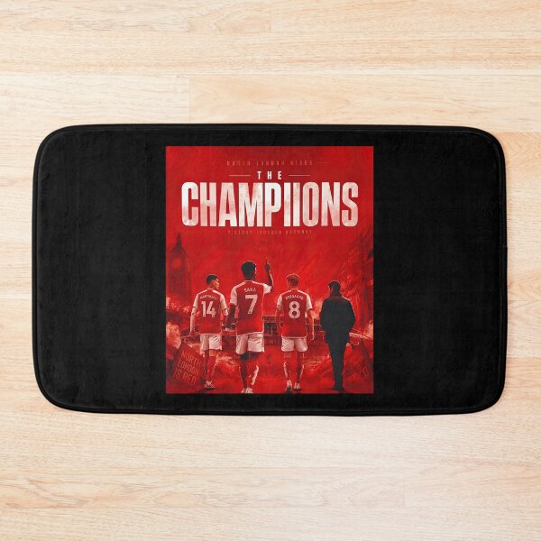 Item preview, Arsenal FC Premier League The Champions North London Rises poster 2026 designed and sold by VortexdagoArt.