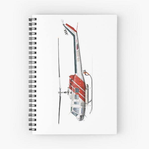 Item preview, BELL 205 - UH-1H IROQUOIS HUEY VH-NNN HELICORP designed and sold by Grubby Fingers Aircraft Illustration.