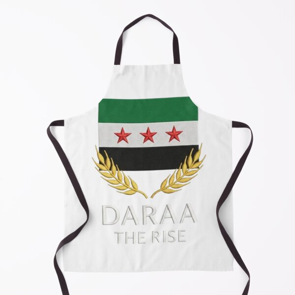 Item preview, Syrian flag with wheat ears Daraa design designed and sold by Ahmedsyde.