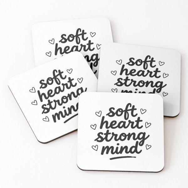 Item preview, SOFT HEART STRONG MIND designed and sold by Arty Art.