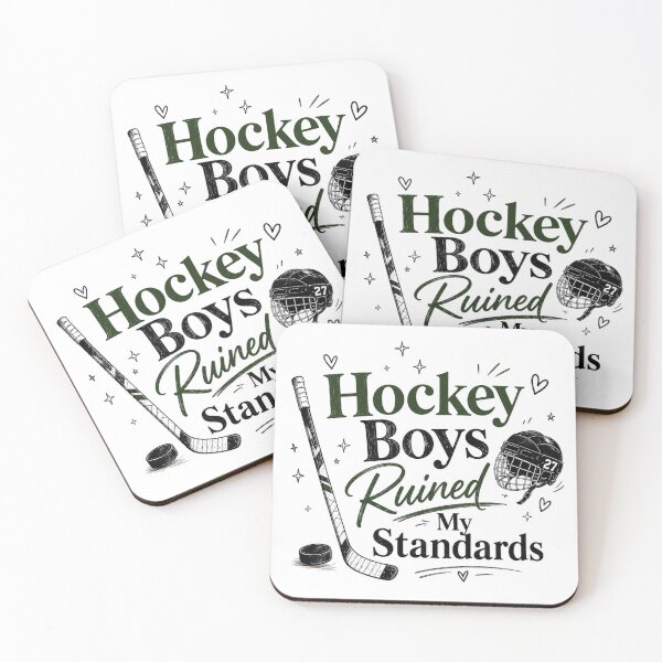 Item preview, Hockey Boys Ruined My Standards Funny Hockey designed and sold by slestore.