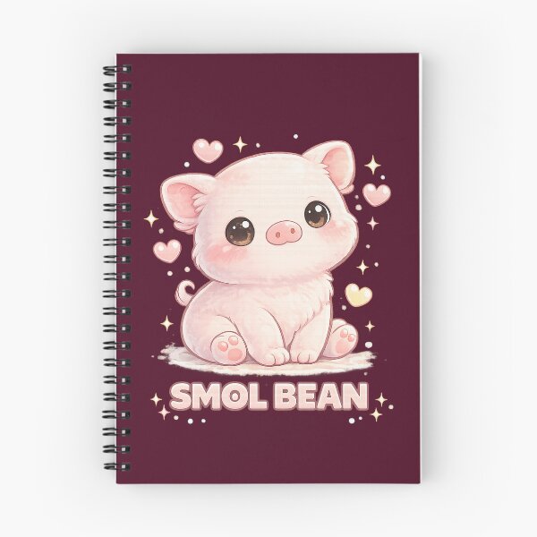 Item preview, Smol Bean Cute Baby Pig Kawaii Meme Aesthetic Gift for Pig Lovers Soft Pastel Animal Design designed and sold by ArtByTripti.